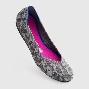 Rothy’s Gray Snakeskin 5.5